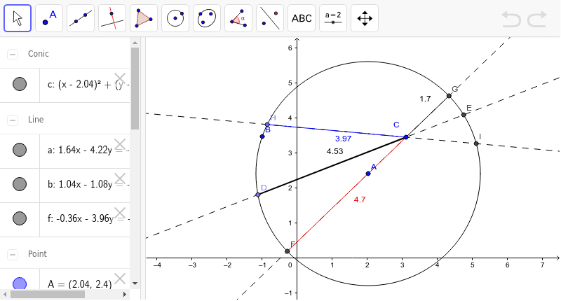 GeoGebra Applet