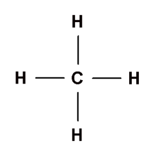 Fórmula do metano