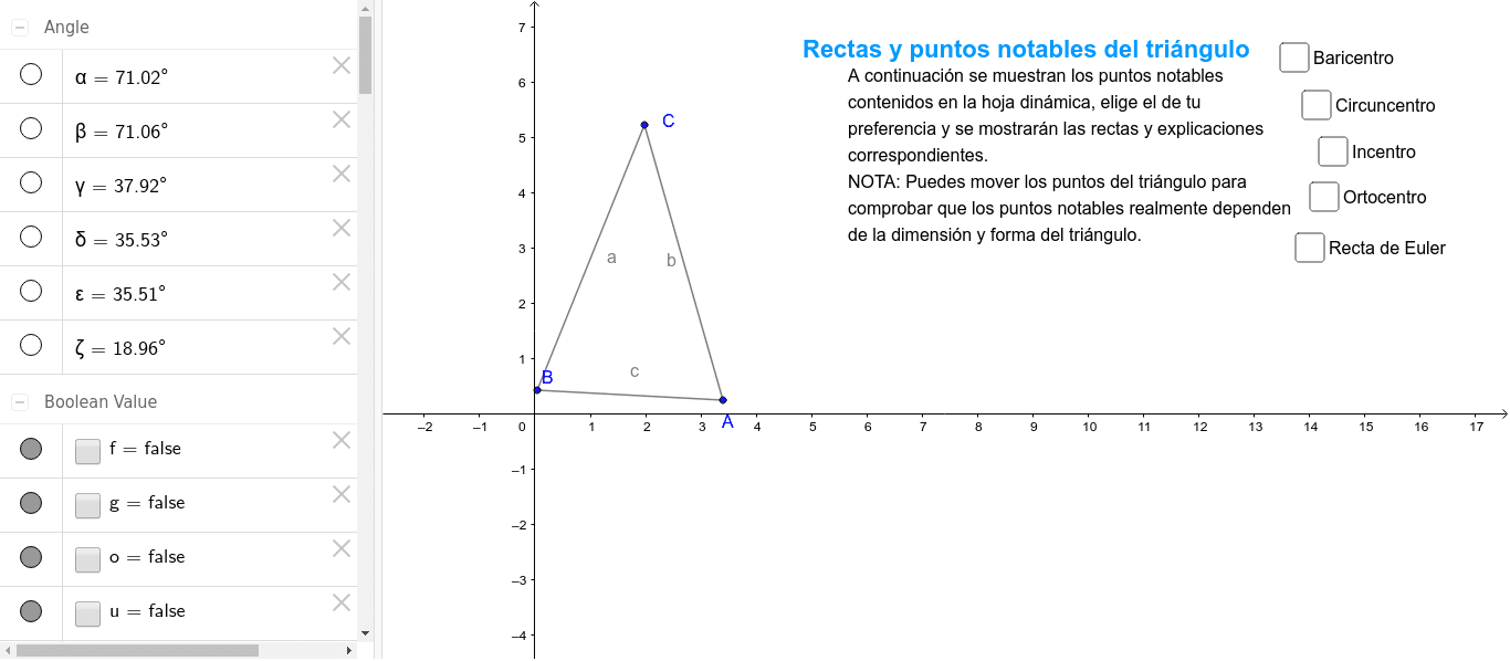 GeoGebra Applet