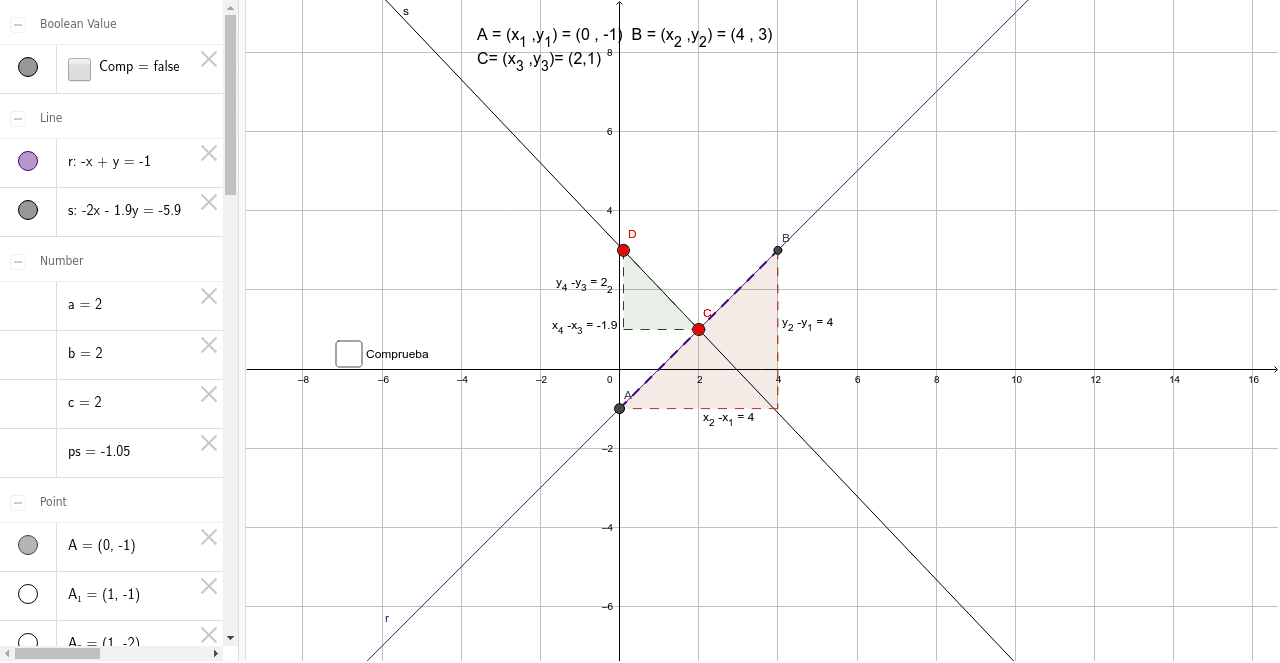 GeoGebra Applet