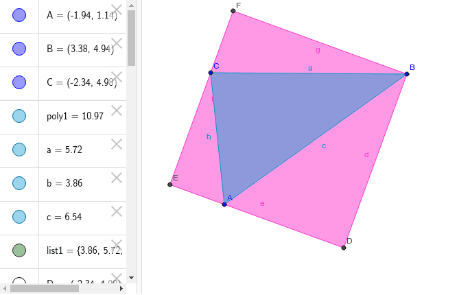 GeoGebra Applet