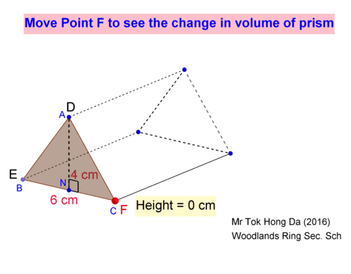 Volume of Triangular Prism – GeoGebra