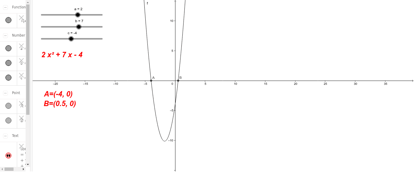 GeoGebra Applet