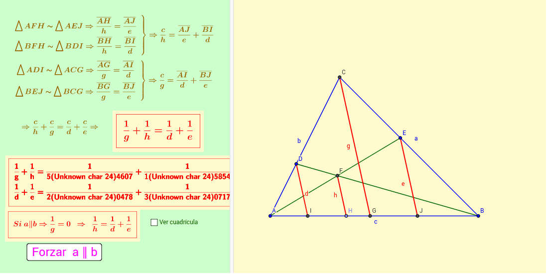 GeoGebra Applet