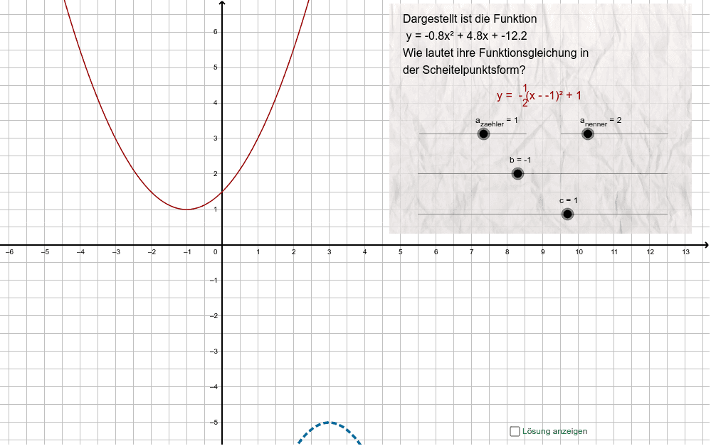 GeoGebra Applet