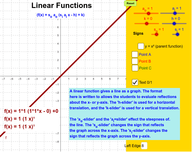 GeoGebra Applet