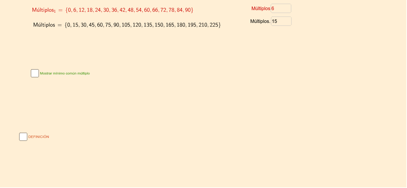 GeoGebra Applet