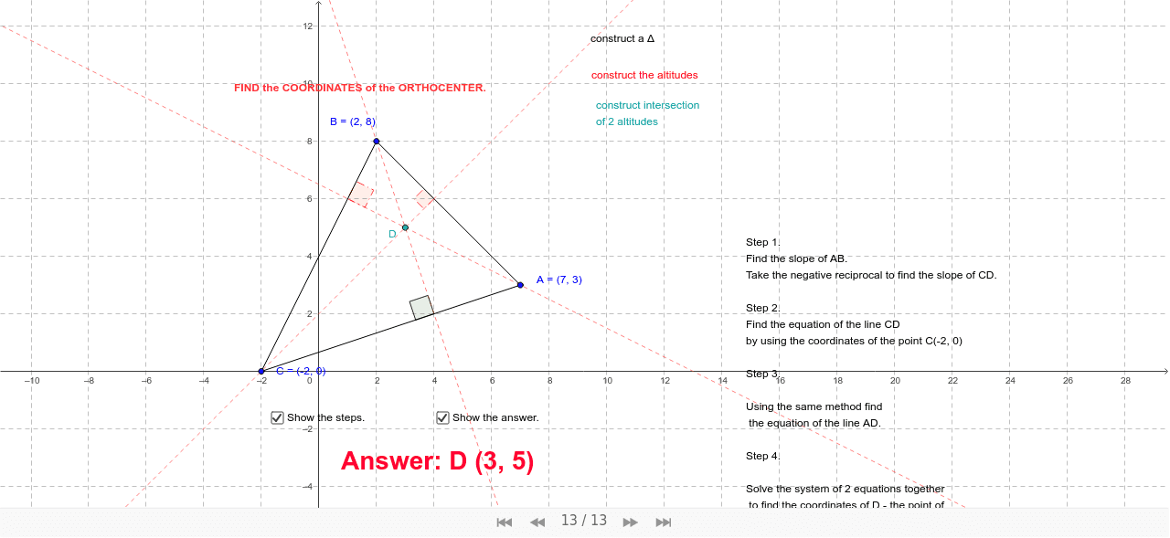 GeoGebra Applet