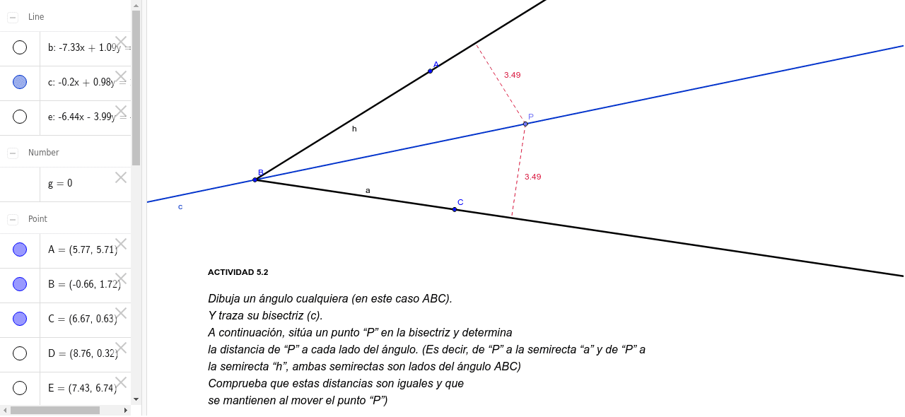 GeoGebra Applet