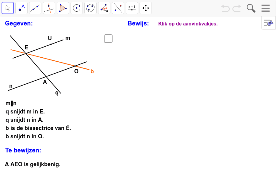 GeoGebra Applet