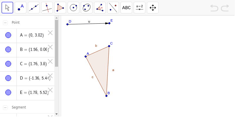 GeoGebra Applet