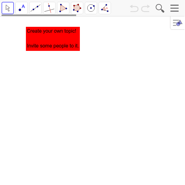 GeoGebra Applet