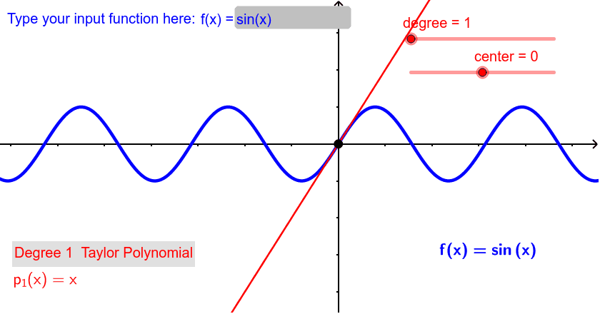 GeoGebra Applet