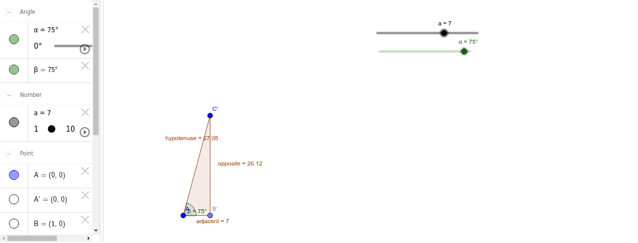 GeoGebra Applet