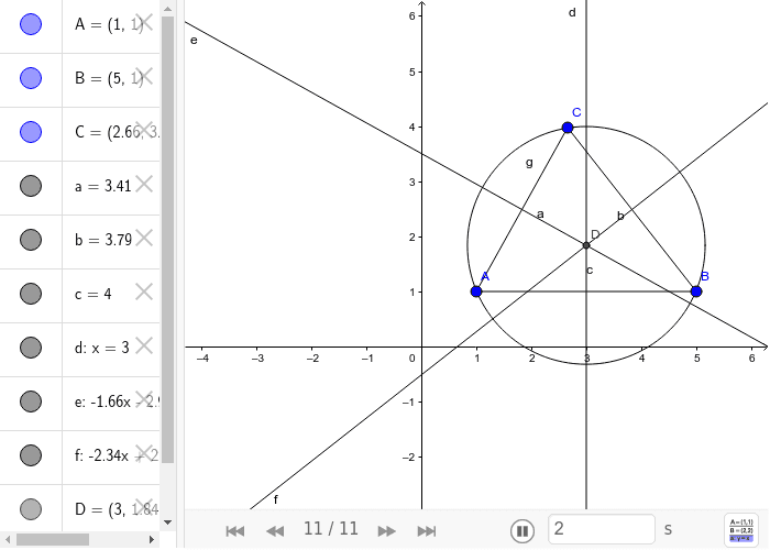GeoGebra Applet