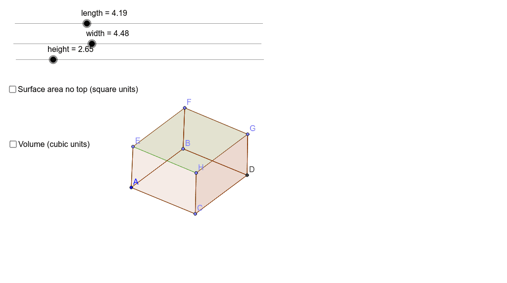 GeoGebra Applet