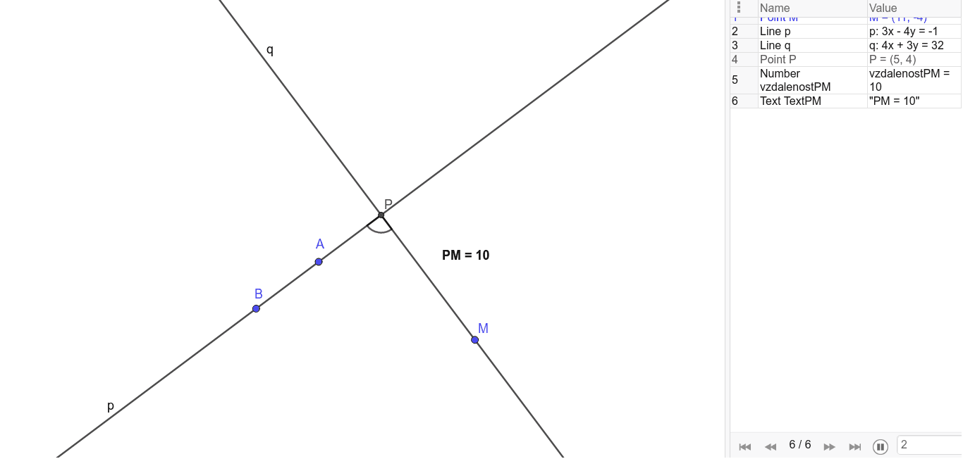 GeoGebra Applet