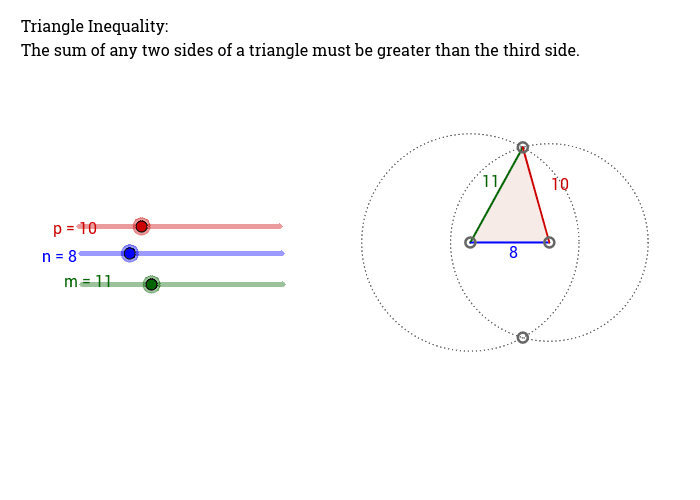 Explore the following geogebra applet: