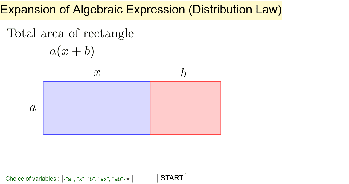 Expansion Of Algebraic Expressions (in brackets) 4 examples, with