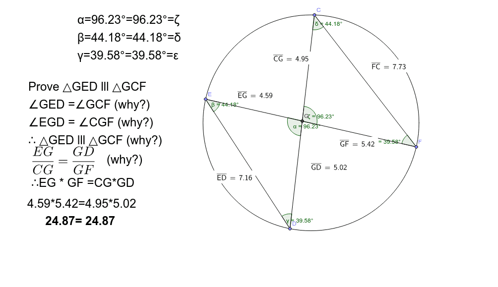 GeoGebra Applet