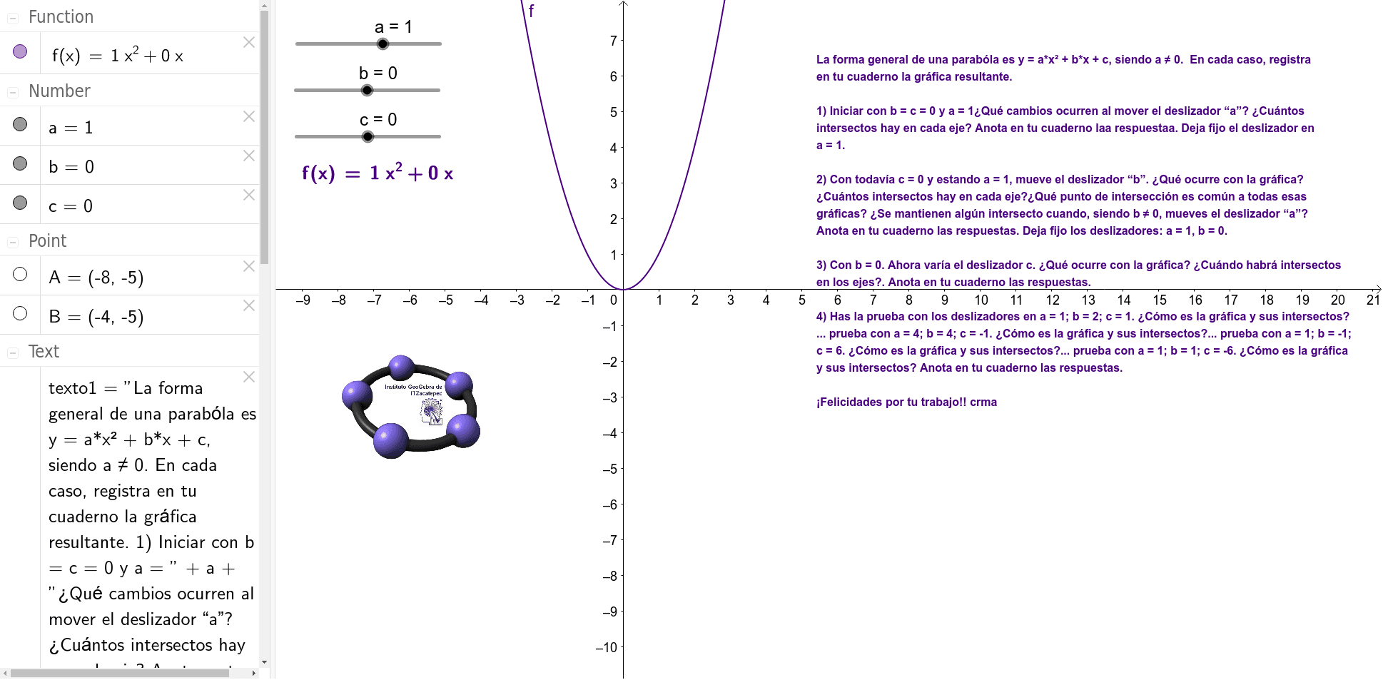 GeoGebra Applet