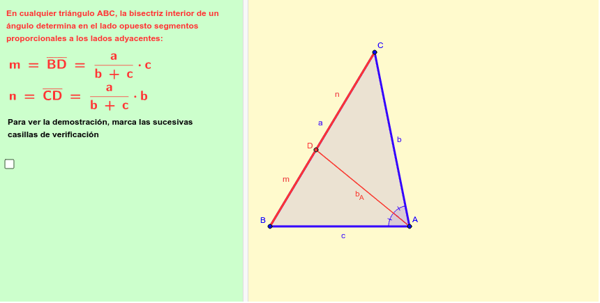 GeoGebra Applet