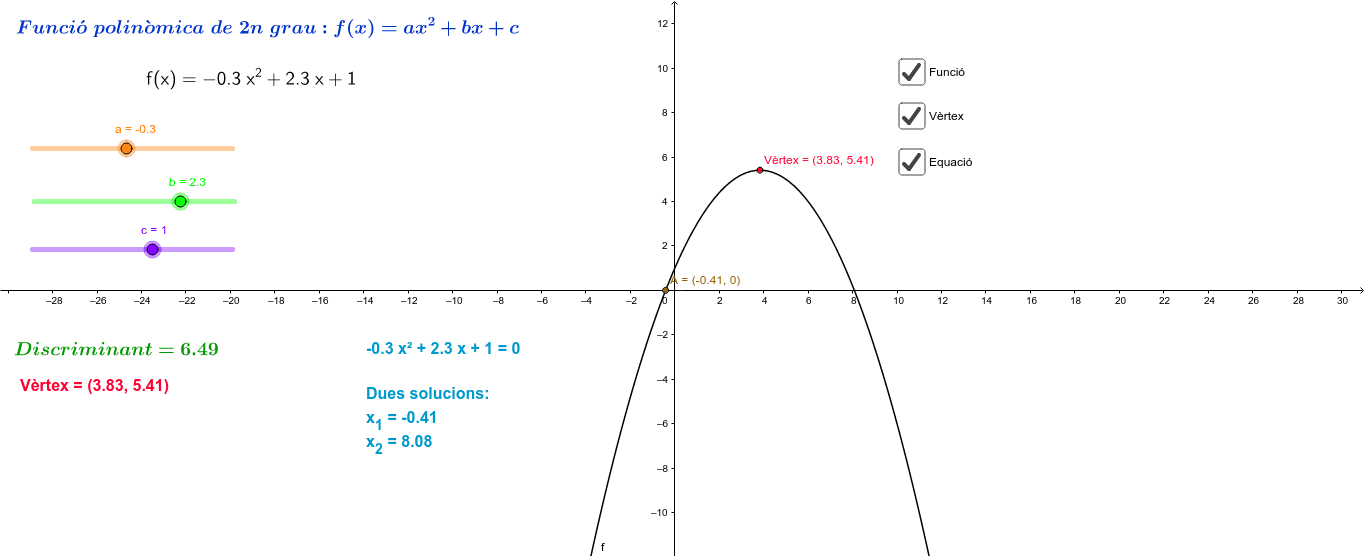 GeoGebra Applet