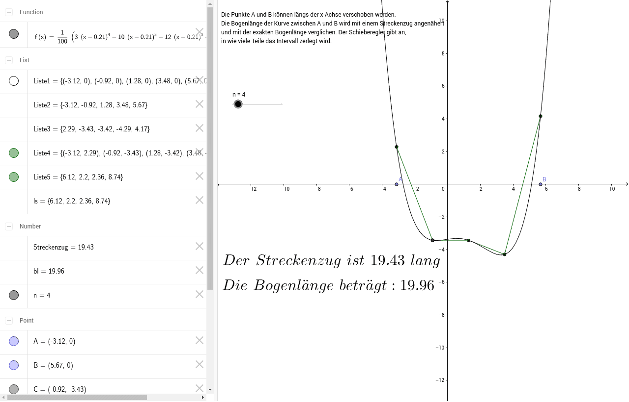 GeoGebra Applet