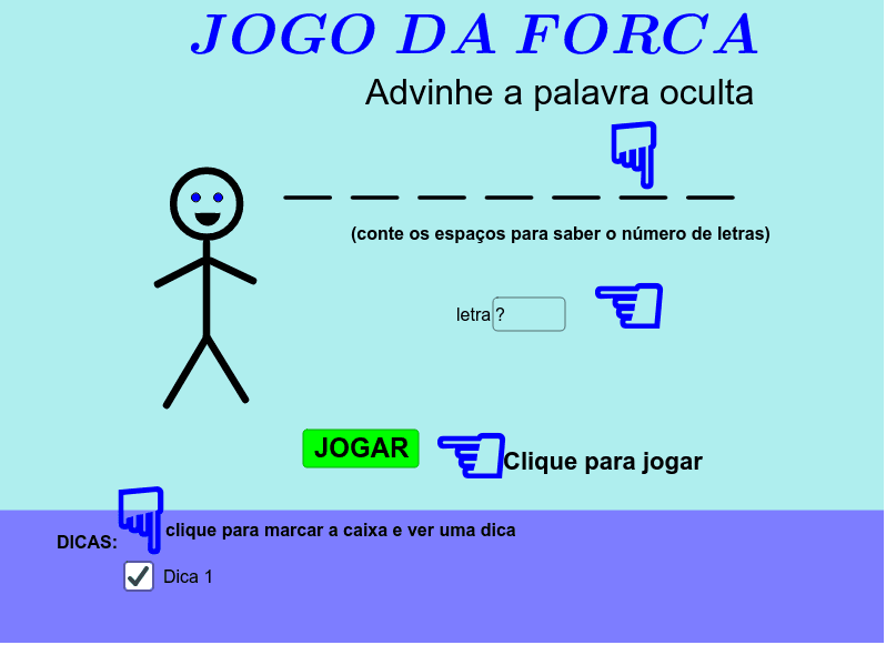 JOGO DE FORCA
