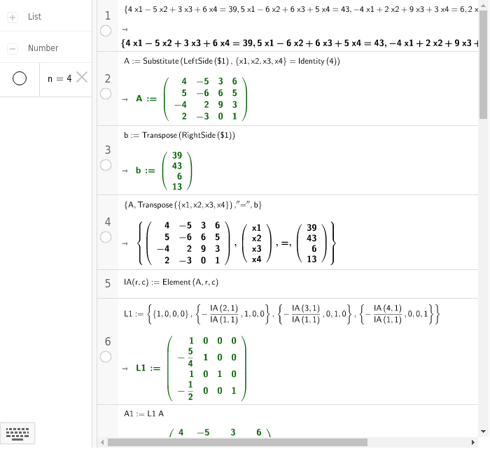 GeoGebra Applet