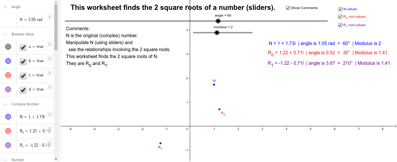 GeoGebra Applet