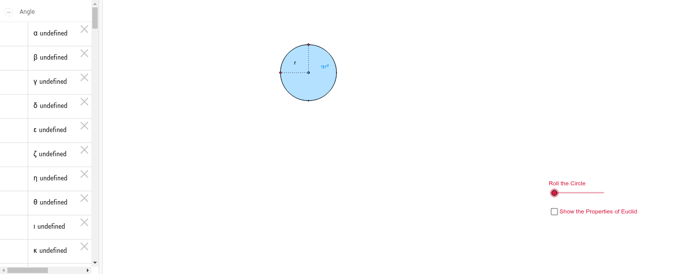 GeoGebra Applet