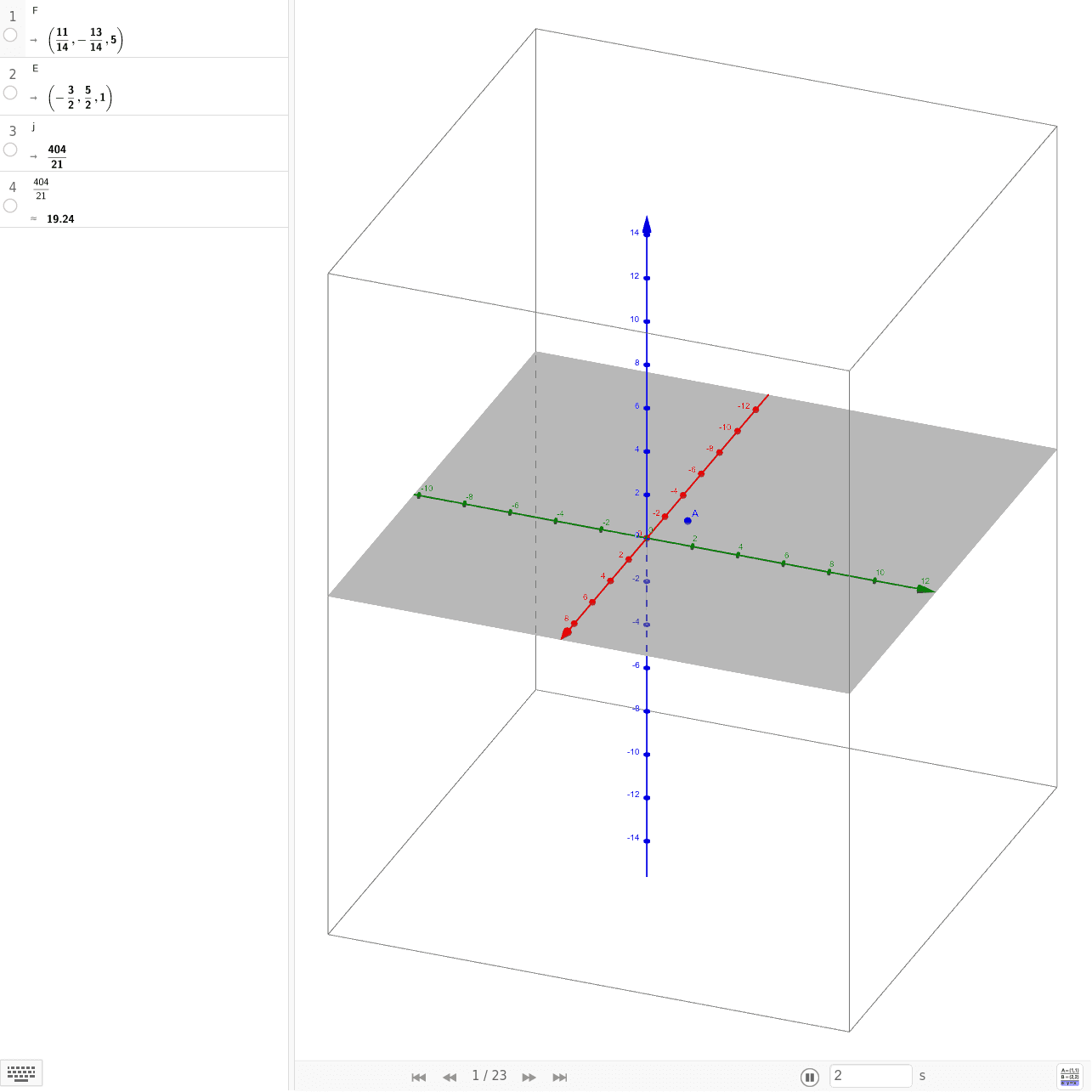 GeoGebra Applet