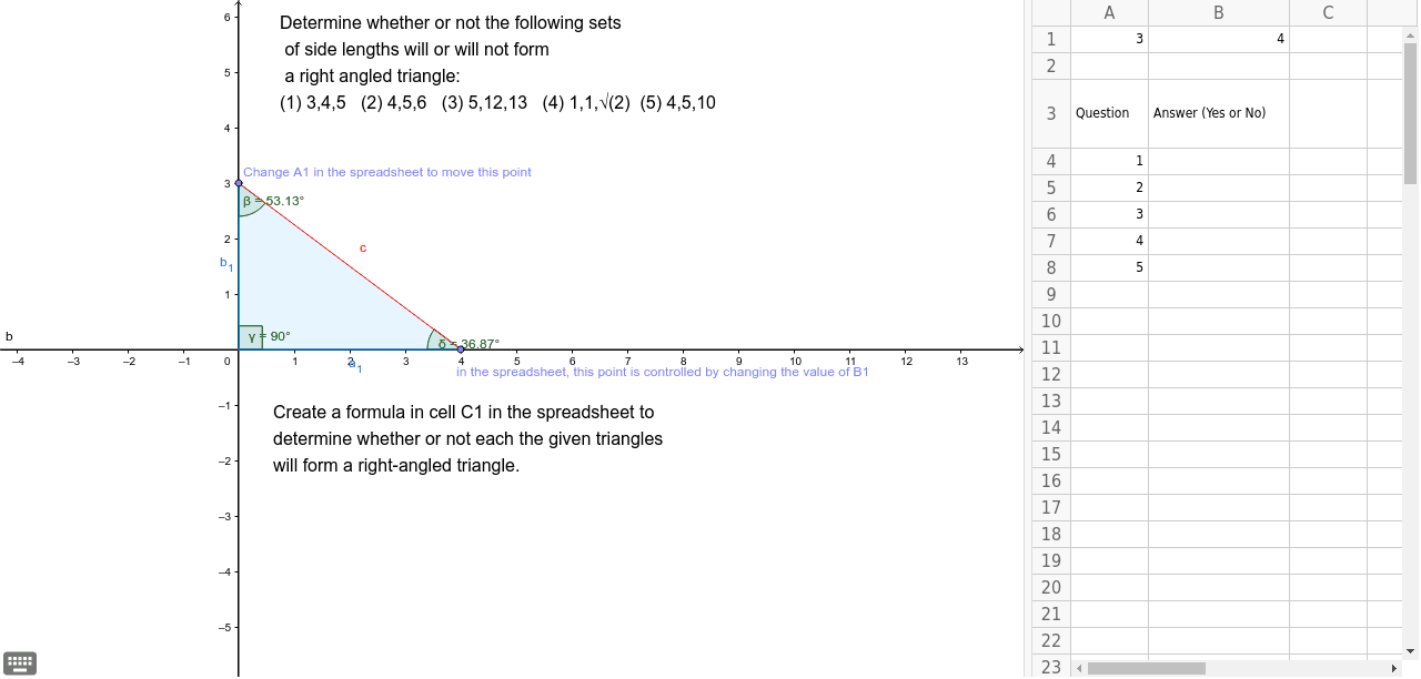 GeoGebra Applet