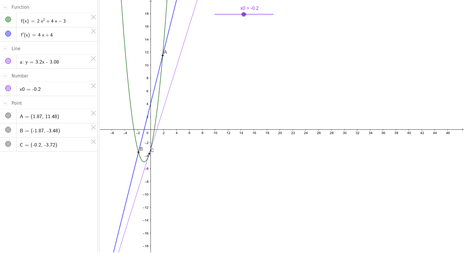 GeoGebra Applet