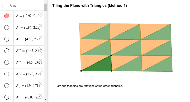 GeoGebra Applet