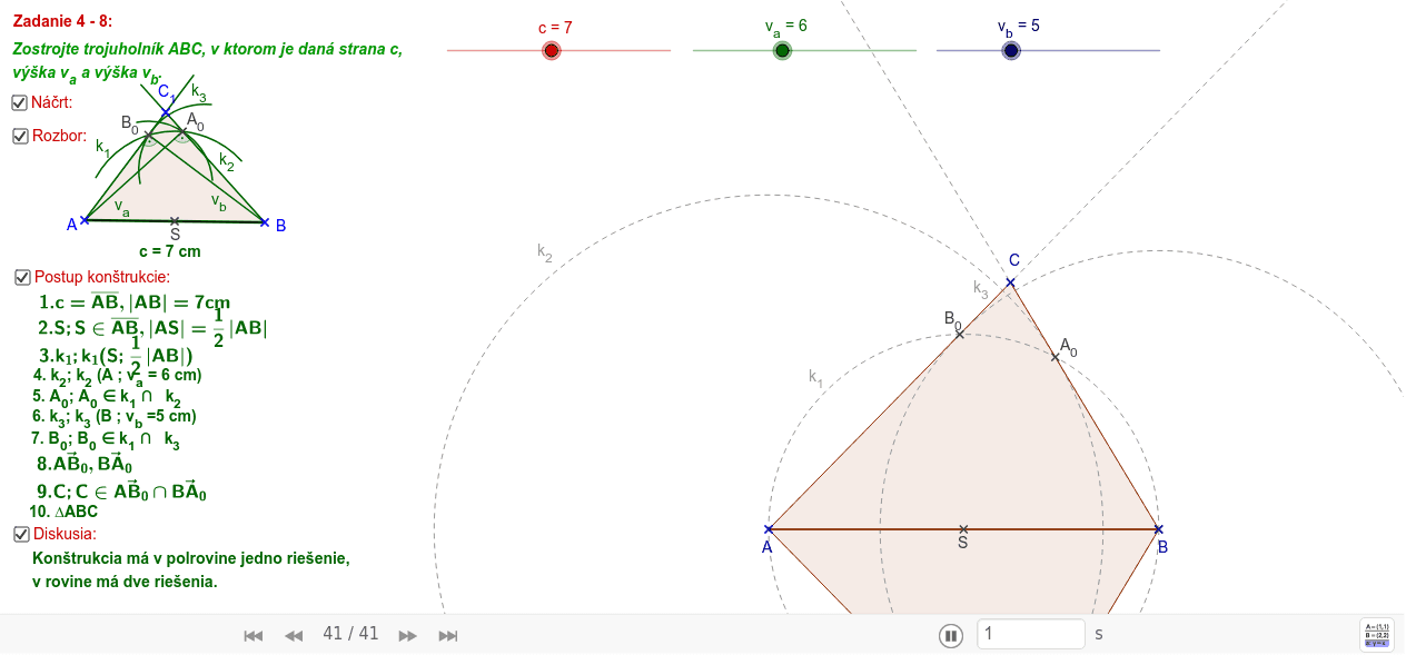 GeoGebra Applet