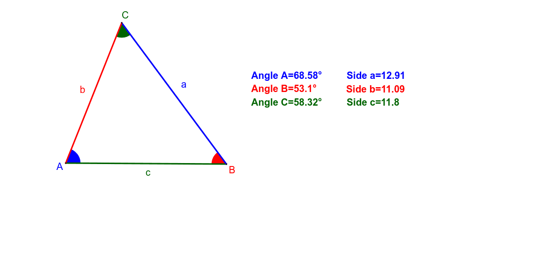 Largest Angle Largest Side GeoGebra largest-angle-largest-side-geogebra