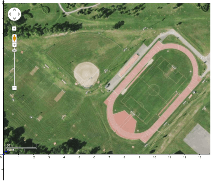 Terrain baseball-GeoGebra