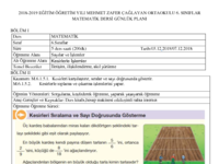 6.sınıf Kesirlerde Karşılaştırma,Toplama ve Çıkarma Günlük Plan12.hafta.pdf