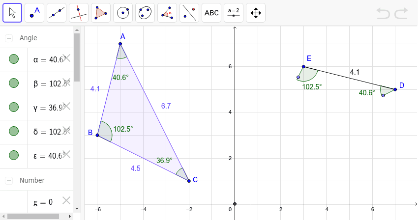 GeoGebra Applet