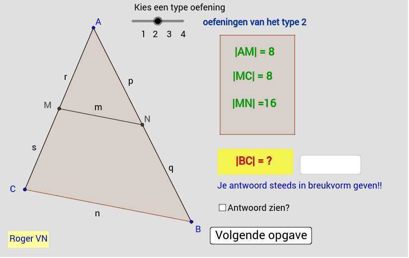 GeoGebra Applet
