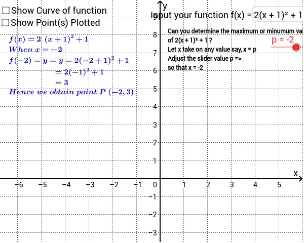 GeoGebra Applet