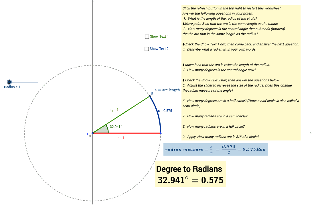 GeoGebra Applet