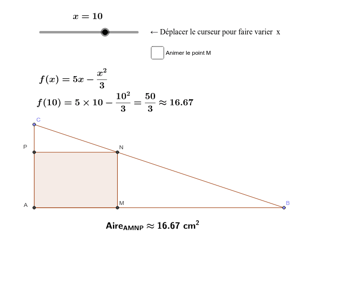 GeoGebra Applet