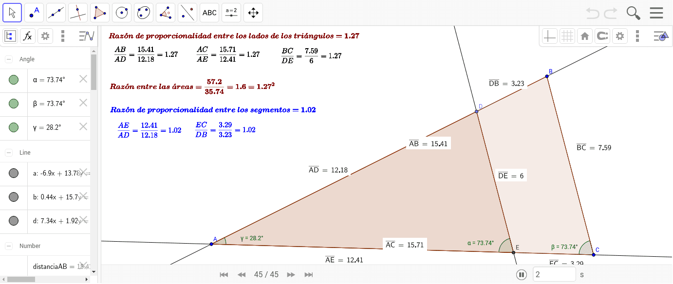 GeoGebra Applet