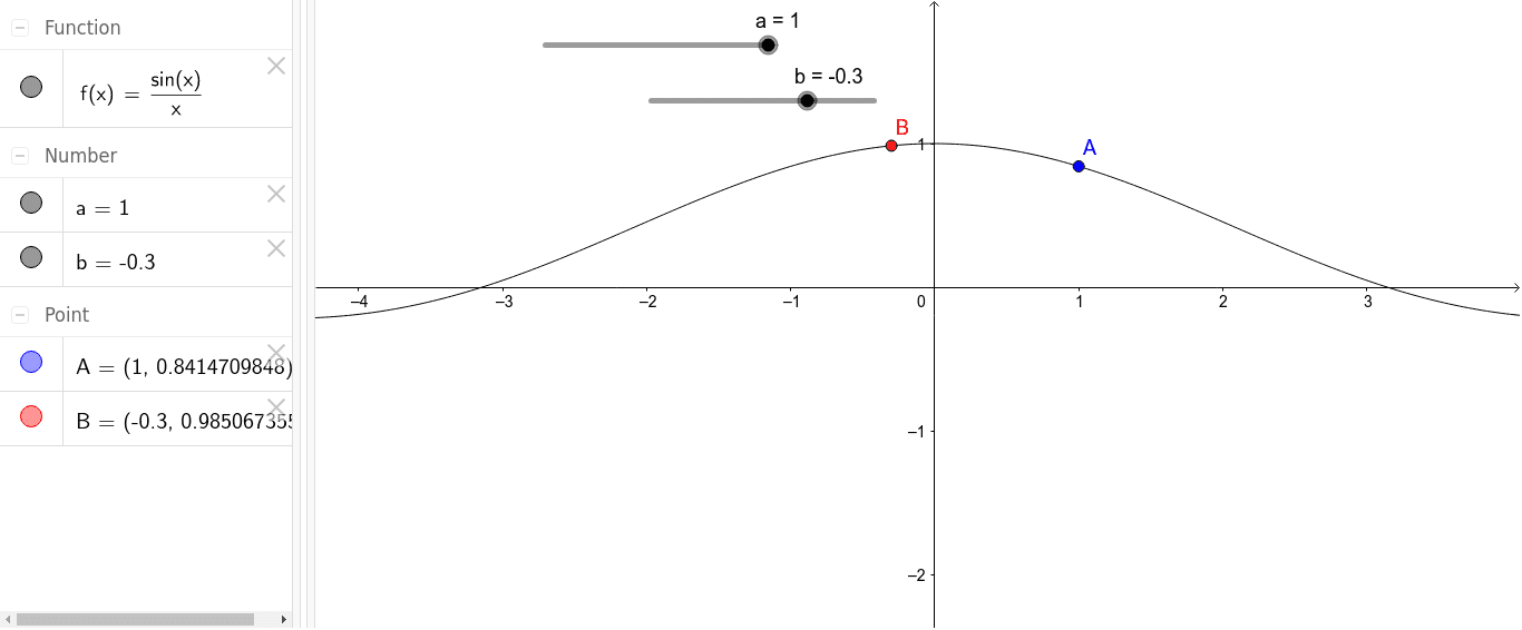 GeoGebra Applet