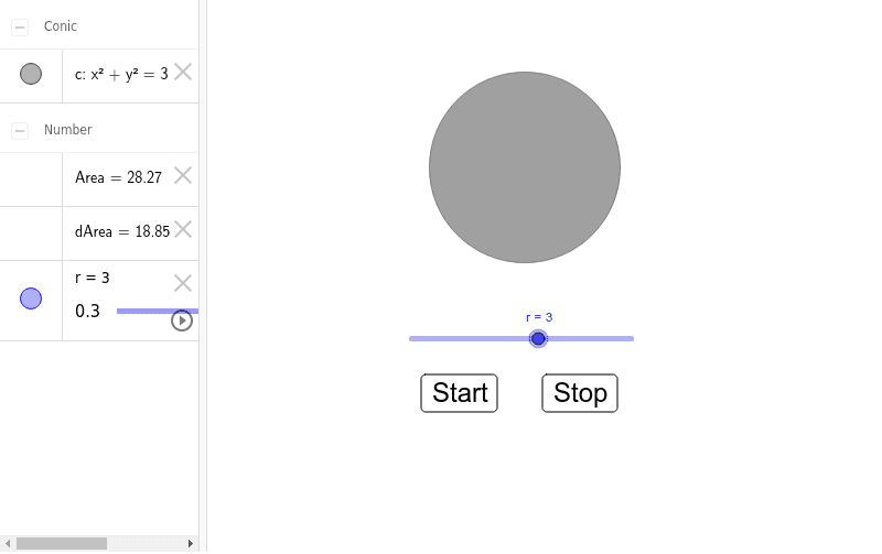 GeoGebra Applet