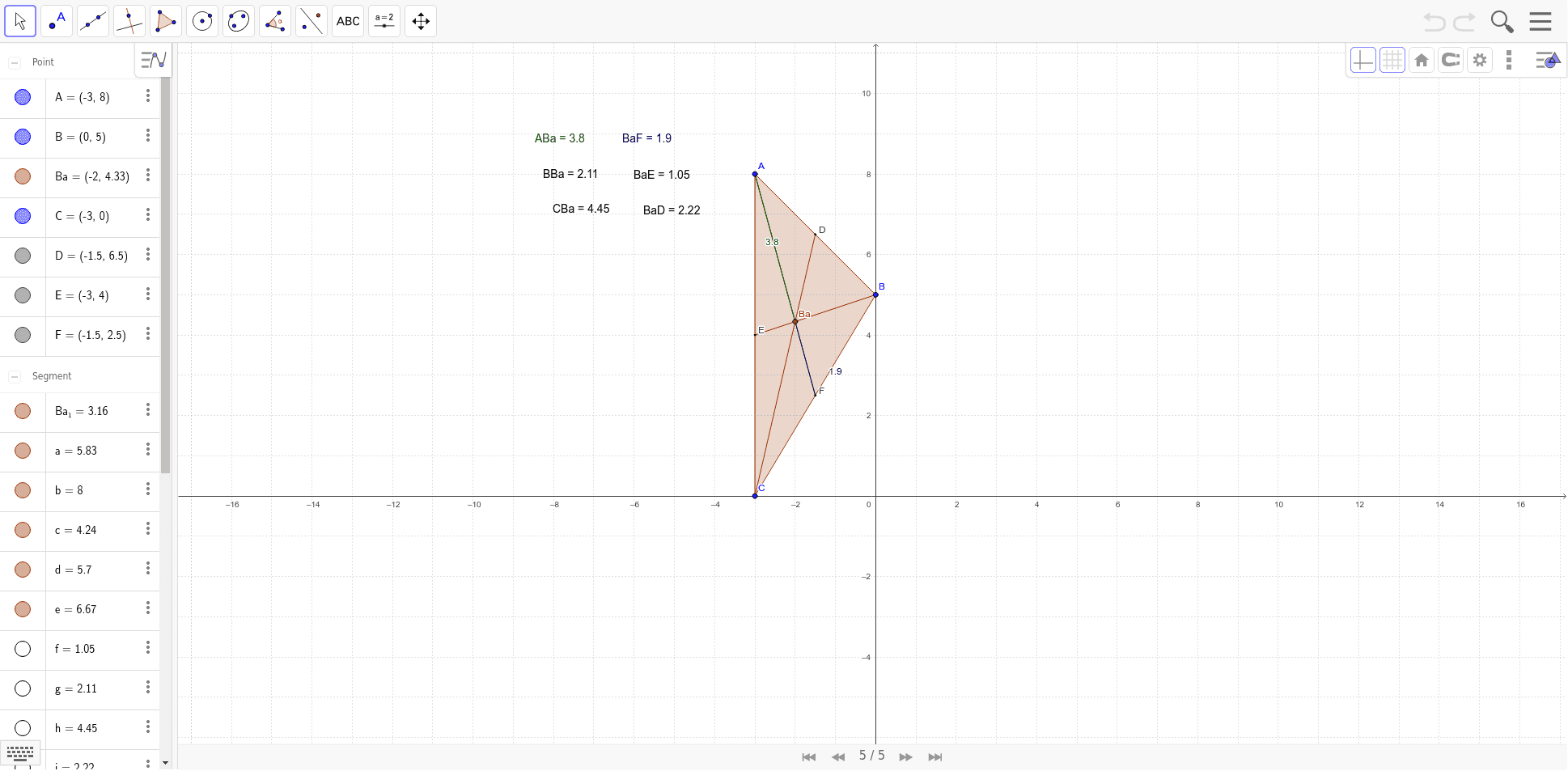 GeoGebra Applet
