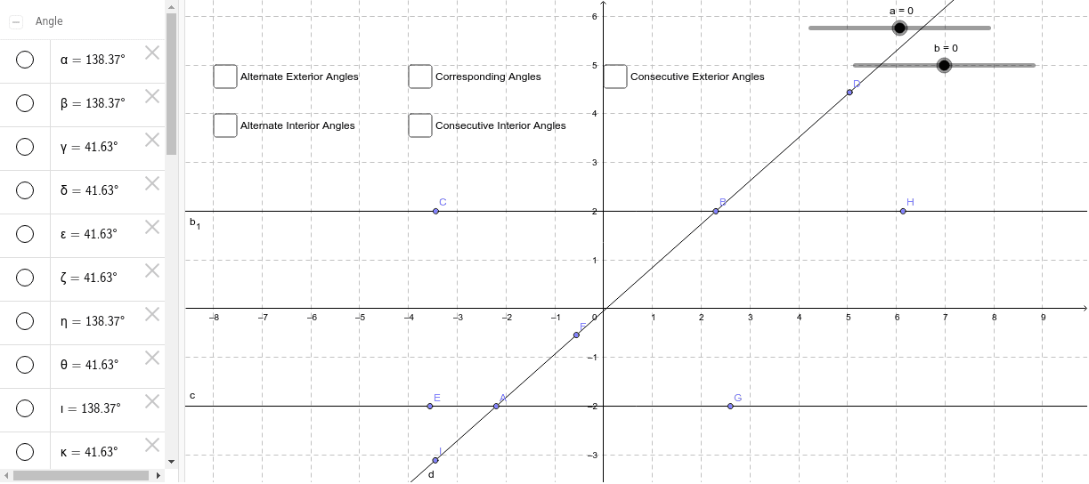 GeoGebra Applet